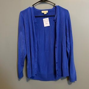 Appleseed’s Blue Cardigan